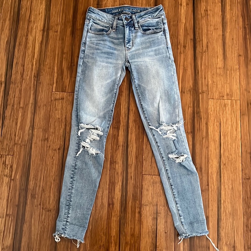 American Eagle Low-Rise Skinny Jeans